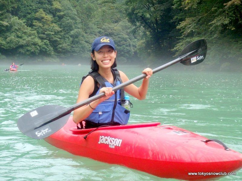 Kayaking in Okutama