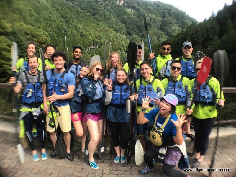 Kayaking in Okutama