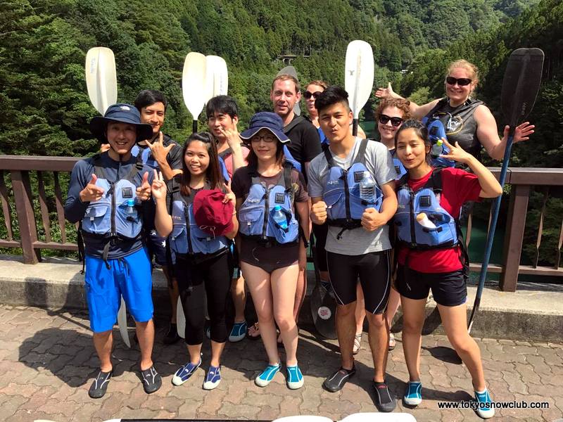 Kayaking in Okutama