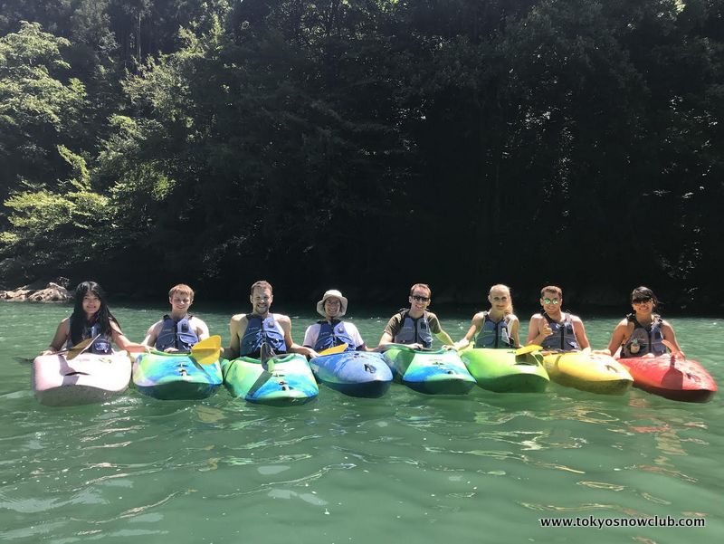 Kayaking in Okutama