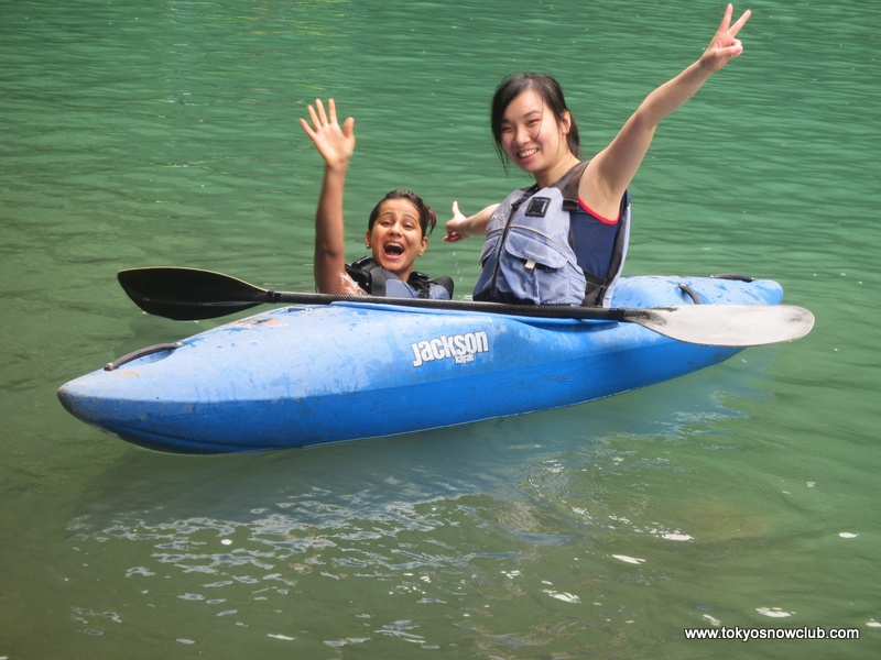 Kayaking in Okutama