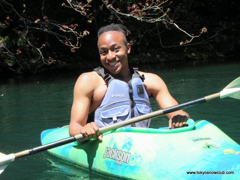 Kayaking in Okutama