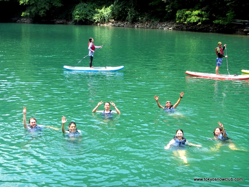 Kayaking in Okutama