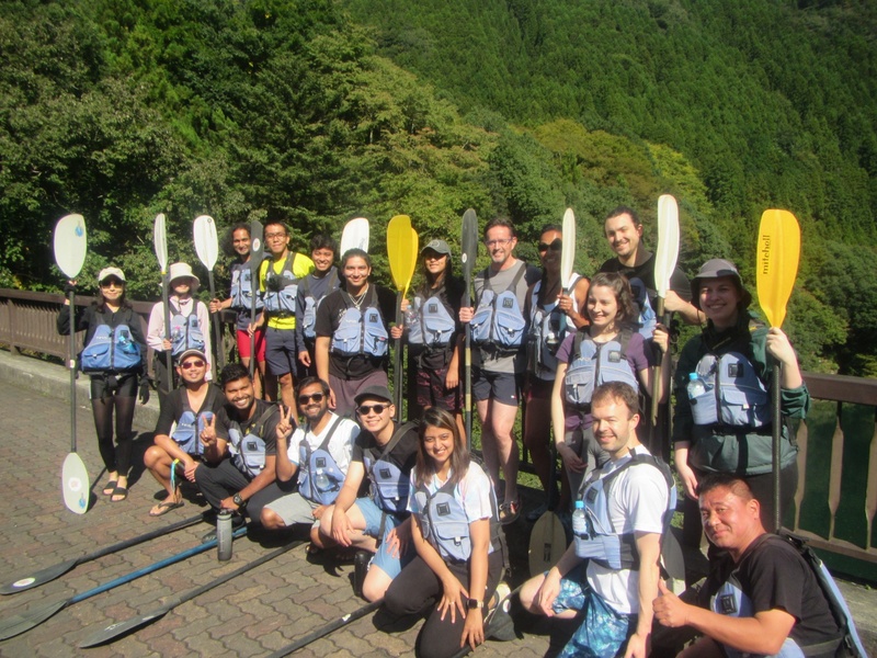 Kayaking in Okutama