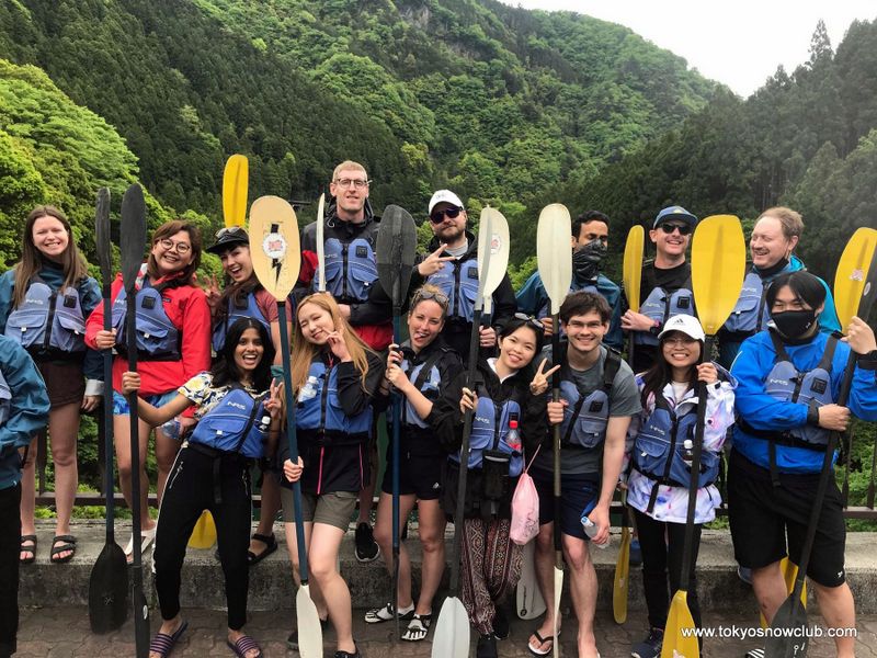 Kayaking in Okutama