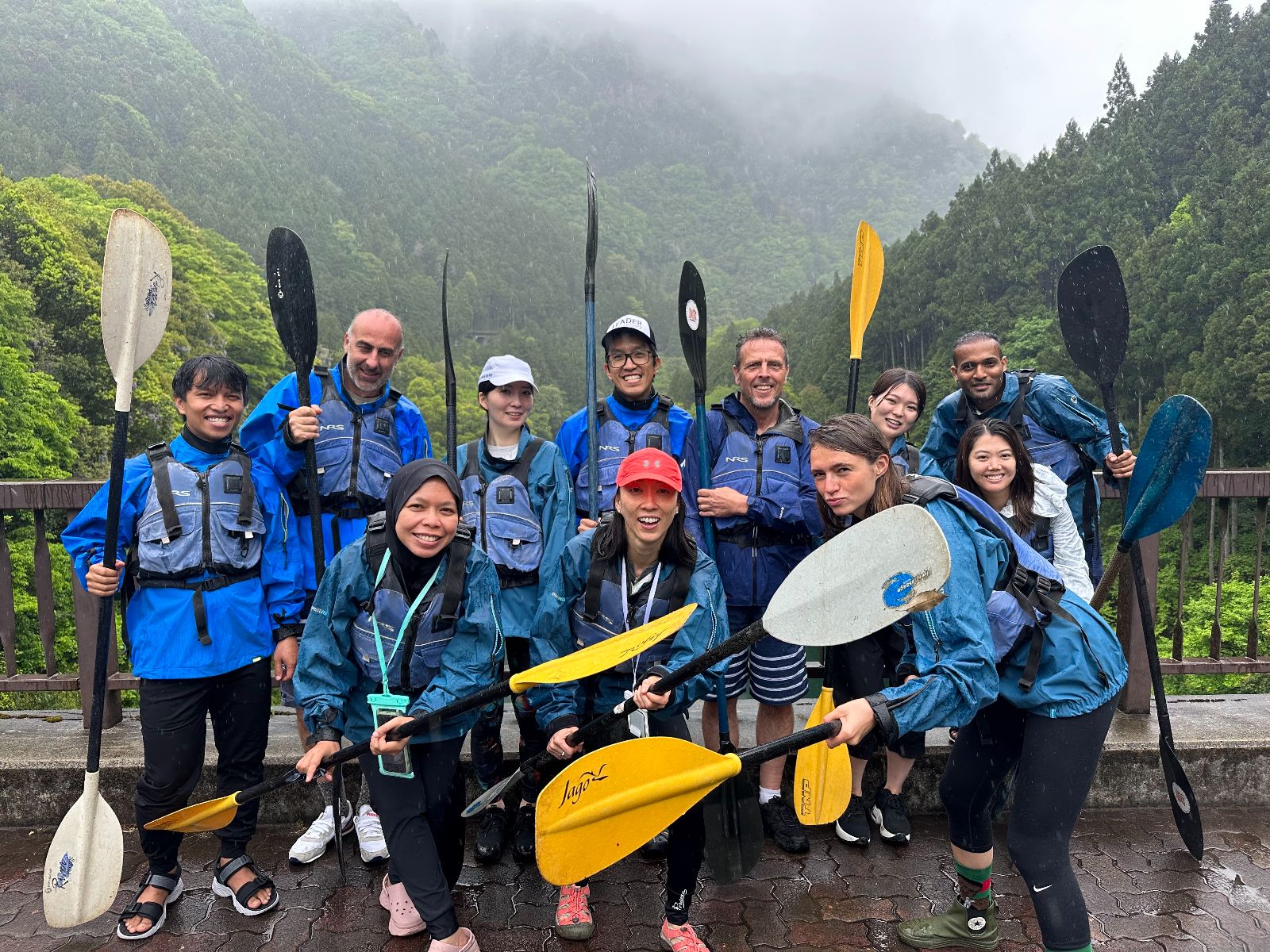 Kayaking in Okutama