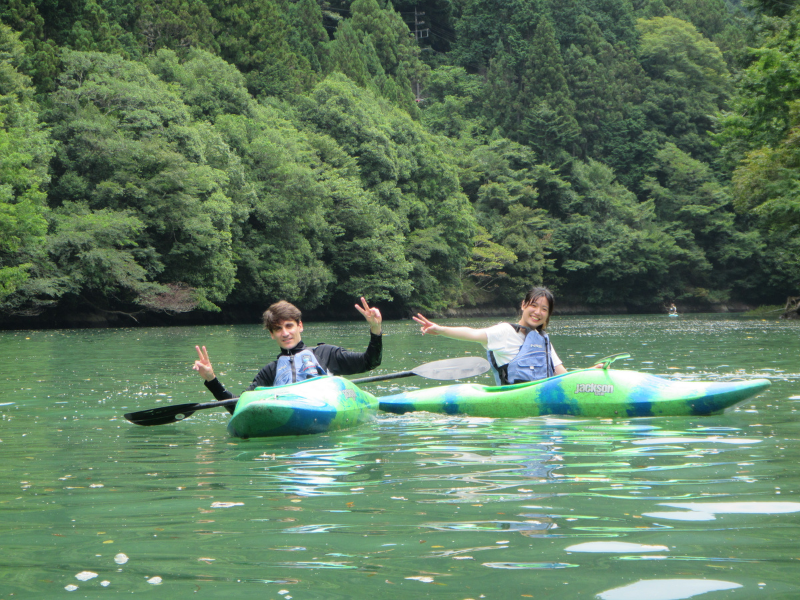 Kayaking in Okutama